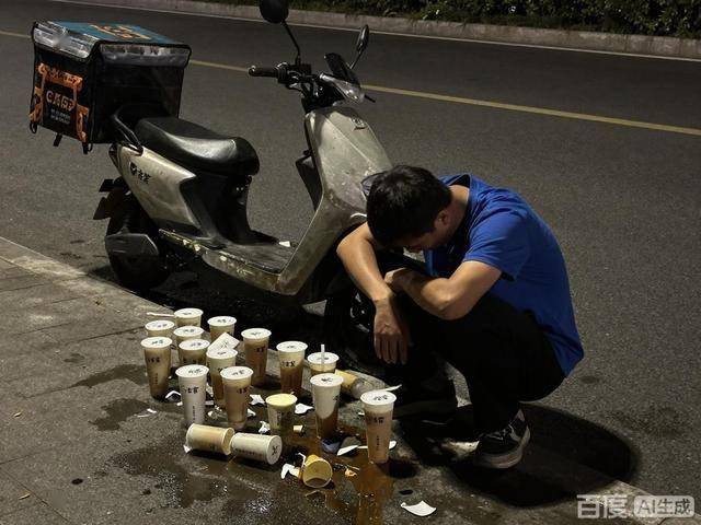 翻32杯古茗原地发愣品牌的举动暖透全网AG真人登录入口破防了！莆田外卖小哥打(图3)